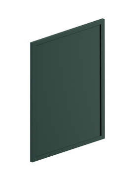 21-in x 29-in Slim Shaker Vanity Decorative End Panel, Green