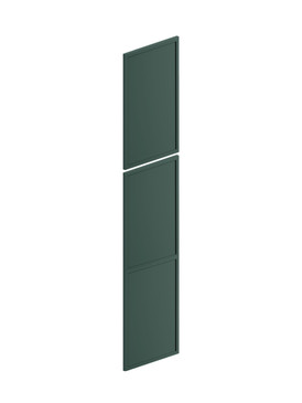 24-in x 85-in Slim Shaker Tall Decorative End Panel, Green