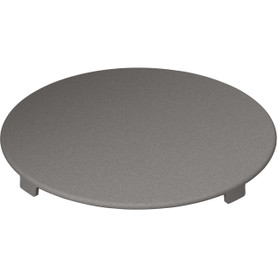 Round Colorline Drain Cover in Stone Grey