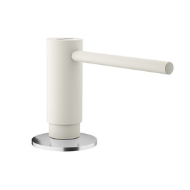 Active Single Hole Top Refill Soap Dispenser in Polar White