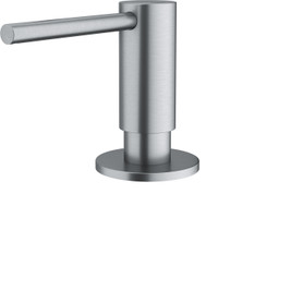 Atlas Series Single Hole Top Refill Soap Dispenser, Stainless Steel in Stainless Steel