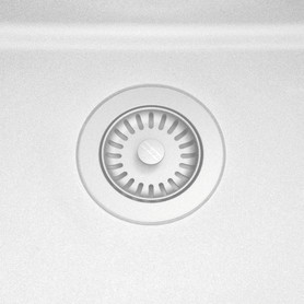 Colorline Sink Strainer Assembly - Polar White in Polar White