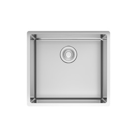 Cube 21.6-In. X 17.75-In. 18 Gauge Stainless Steel Undermount Single Bowl Kitchen Sink