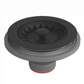 Colorline Sink Strainer Assembly - Matte Black in Matte Black