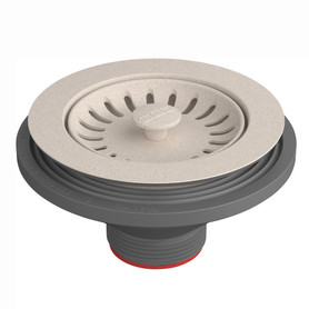 Colorline Sink Strainer Assembly - Champagne in Champagne