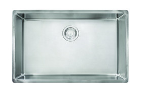 Cube 28.5-In. X 17.7-In. 18 Gauge Stainless Steel Undermount Single Bowl Ada Kitchen Sink