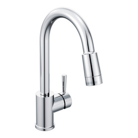 Edgestone Chrome one-handle 1.0 GPM pulldown kitchen faucet