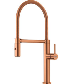 Franke Pescara 2.0 18.3-Inch Single Handle Semi-Pro Spray Faucet In Copper