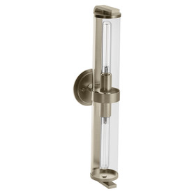 Cambium Brushed nickel one globe bath light