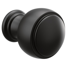 Weymouth Matte black Drawer Knob