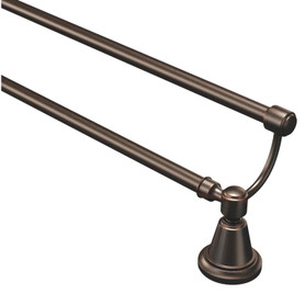 Bradshaw Oil Rubbed Bronze 24" Double Towel Bar