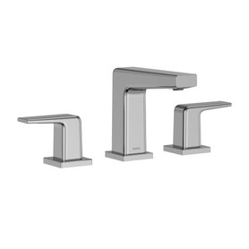 Toto(R) Gb Series 1.2 Gpm Two Handle Widespread Bathroom Sink Faucet With Drain Assembly, Polished Chrome