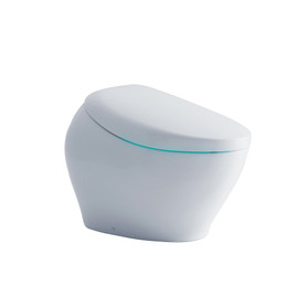 Toto(R) Neorest(R) Nx2 Dual Flush 1.0 Or 0.8 Gpf Toilet With Integrated Bidet Seat And Ewater+(R) And Actilight(R), Cotton White