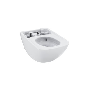 Toto(R) Neorest(R) Wx1(Tm) Dual Flush 1.2 Or 0.8 Gpf Wall-Hung Toilet Bowl Unit, Matte Black
