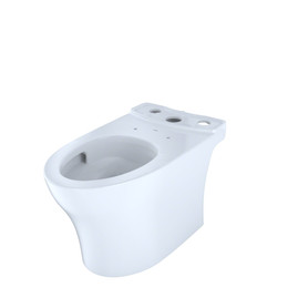 Toto Aquia Iv Elongated Skirted Toilet Bowl With Cefiontect, Cotton White