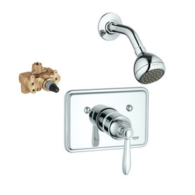 Shower Valve kit in Chrome