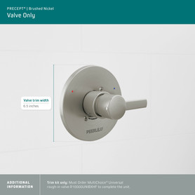 Peerless Precept(R): Valve only trim