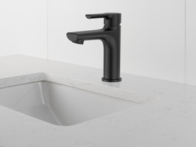 Peerless Flute(TM): Single Top Handle Lavatory Faucet