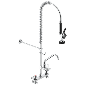 Commercial 55C: Pre-Rinse Faucet with Add-On Faucet