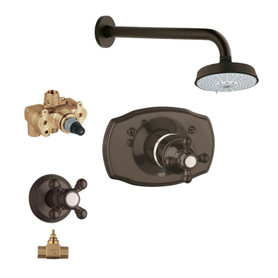Grohe KS19615-34124RV4-ZB0 Geneva Shower Valve Kit