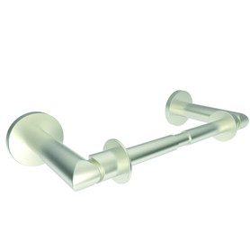 Double Post Toilet Paper Holder in Satin Nickel