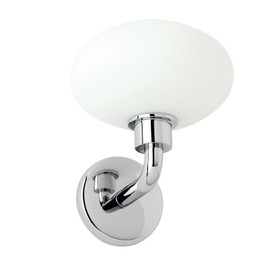 Reversible Wall Sconce in Polished Chrome