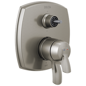Delta Stryke(R): 17 Series Integrated Diverter Trim with Six Function Diverter Less Diverter Handle