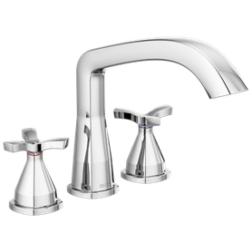 Delta Stryke(R): Three Hole Roman Tub Trim