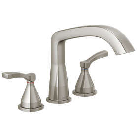 Delta Stryke(R): Three Hole Roman Tub Trim