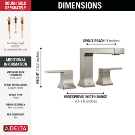 Delta Velum(TM): Roman Tub Trim