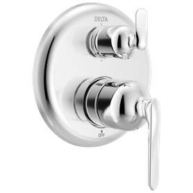 Delta Bonacci(TM): 14 Series 6-Setting Integrated Diverter Trim