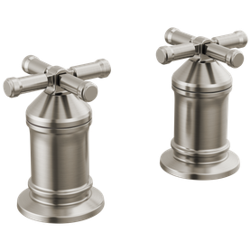 Delta Broderick(R): 2 Handle Roman Tub handle Kit-Cross