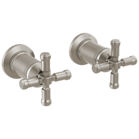 Delta Broderick(R): Wall Mount Bathroom Faucet Handle Kit-Cross