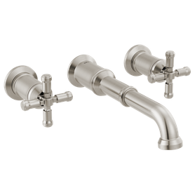 Delta Broderick(R): Wall Mount Bathroom Faucet Handle Kit-Cross