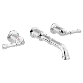 Delta Broderick(R): Wall Mount Bathroom Faucet Handle Kit-Lever