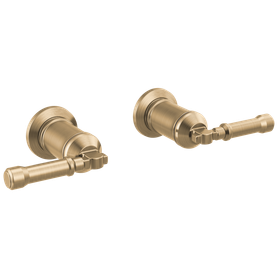 Delta Broderick(R): Wall Mount Bathroom Faucet Handle Kit-Lever