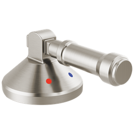 Delta Broderick(R): 3-Hole Roman Tub w/Hand Shower - Handle Kit-Level