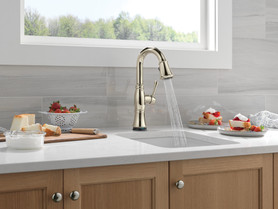Delta Cassidy(R): Touch2O(R) Bar / Prep Faucet with Touchless Technology