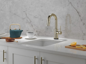Delta Trinsic(R): Touch2O(R) Bar / Prep Faucet with Touchless Technology