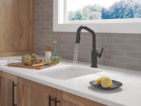 Delta Cordova(TM): Single Handle Pull-Down Bar/Prep Faucet