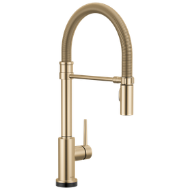 Delta Trinsic(R): Touch<sub>2</sub>O(R) Technology Kitchen Faucet with Touchless Technology