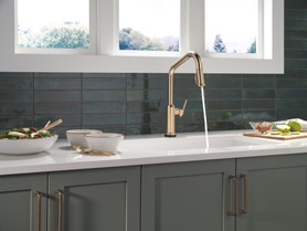 Delta Cordova(TM): Touch2O(R) Technology Kitchen Faucet with Touchless Technology