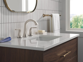 Delta Lineax(TM): Two Handle Widespread Bathroom Faucet