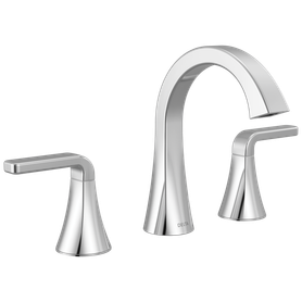 Delta Lineax(TM): Two Handle Widespread Bathroom Faucet