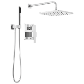 Delta Modern: Monitor(R) 14 Series Shower with Raincan, Hand Shower & Rough Valve