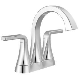 Delta Lineax(TM): Two Handle Tract-Pack Centerset Bathroom Faucet