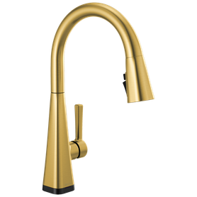 Delta Lenta(R): Single-Handle Pull-Down Kitchen Faucet with Touch<sub>2</sub>O(R) Technology
