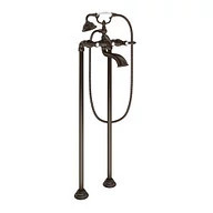 Weymouth Two-Handle Tub Filler including Handheld Shower