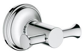 Grohe 40656001 Essentials Authentic Metal 2.32-in. Robe Hook