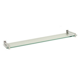 3018T-24/PC 24in Tempered Replacement Glass Shelf in Polished Chrome